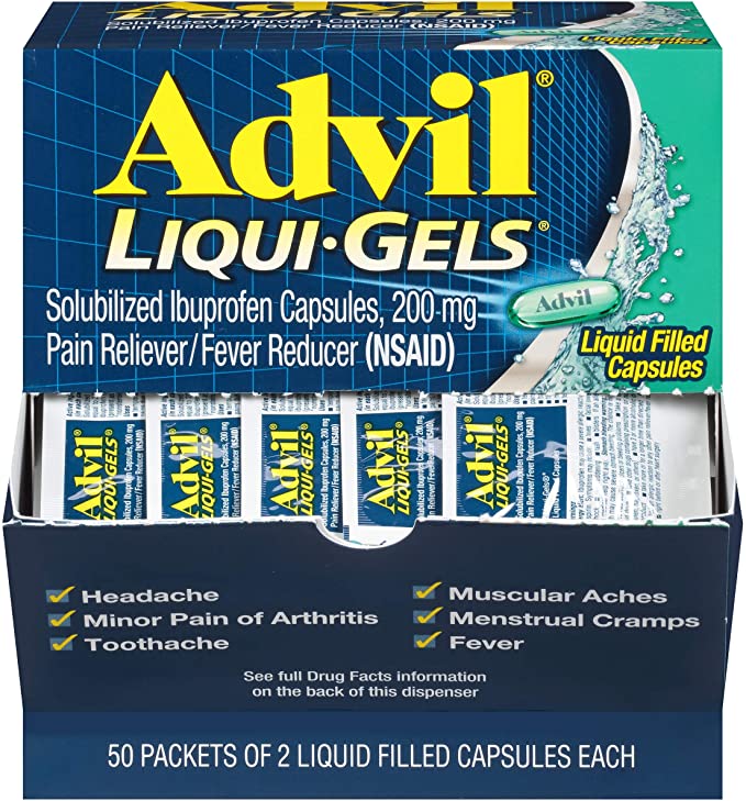 Advil Liqui-Gels 50/2