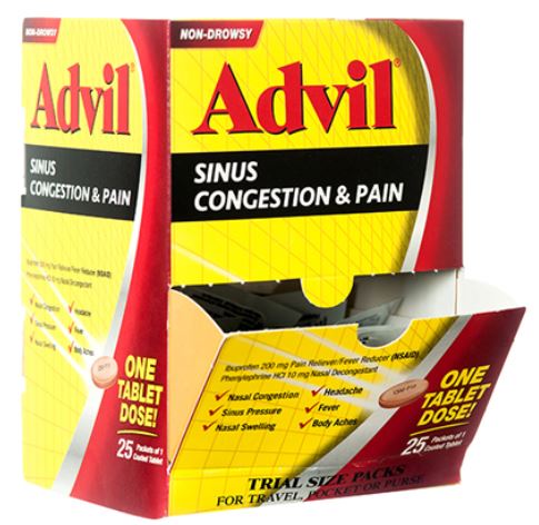 Advil Sinus & Congestion 25/1