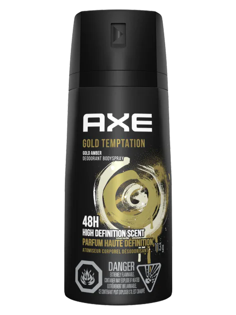 Axe Gold Temptation Spray Deodorant