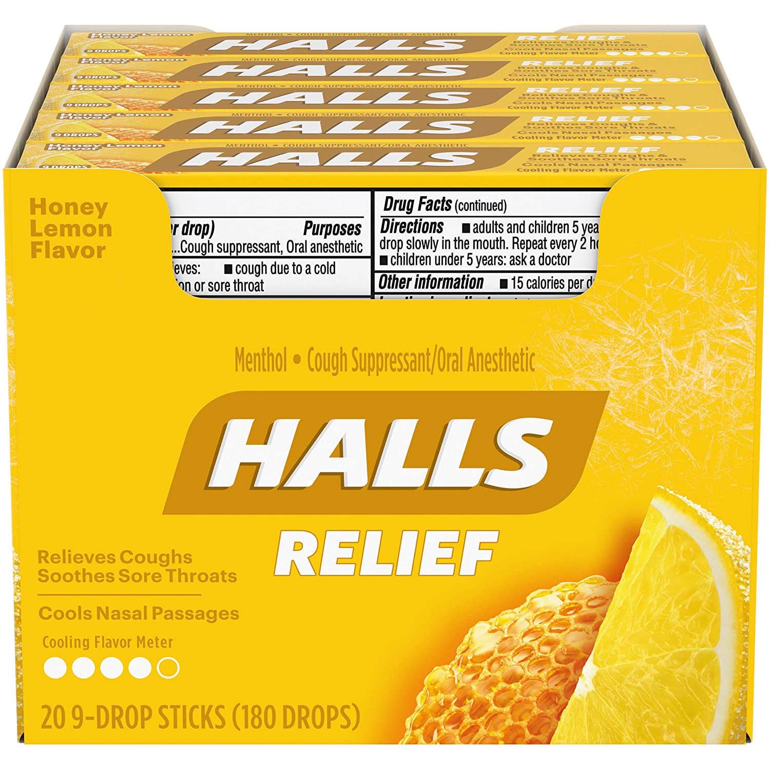 Halls Honey Lemon
