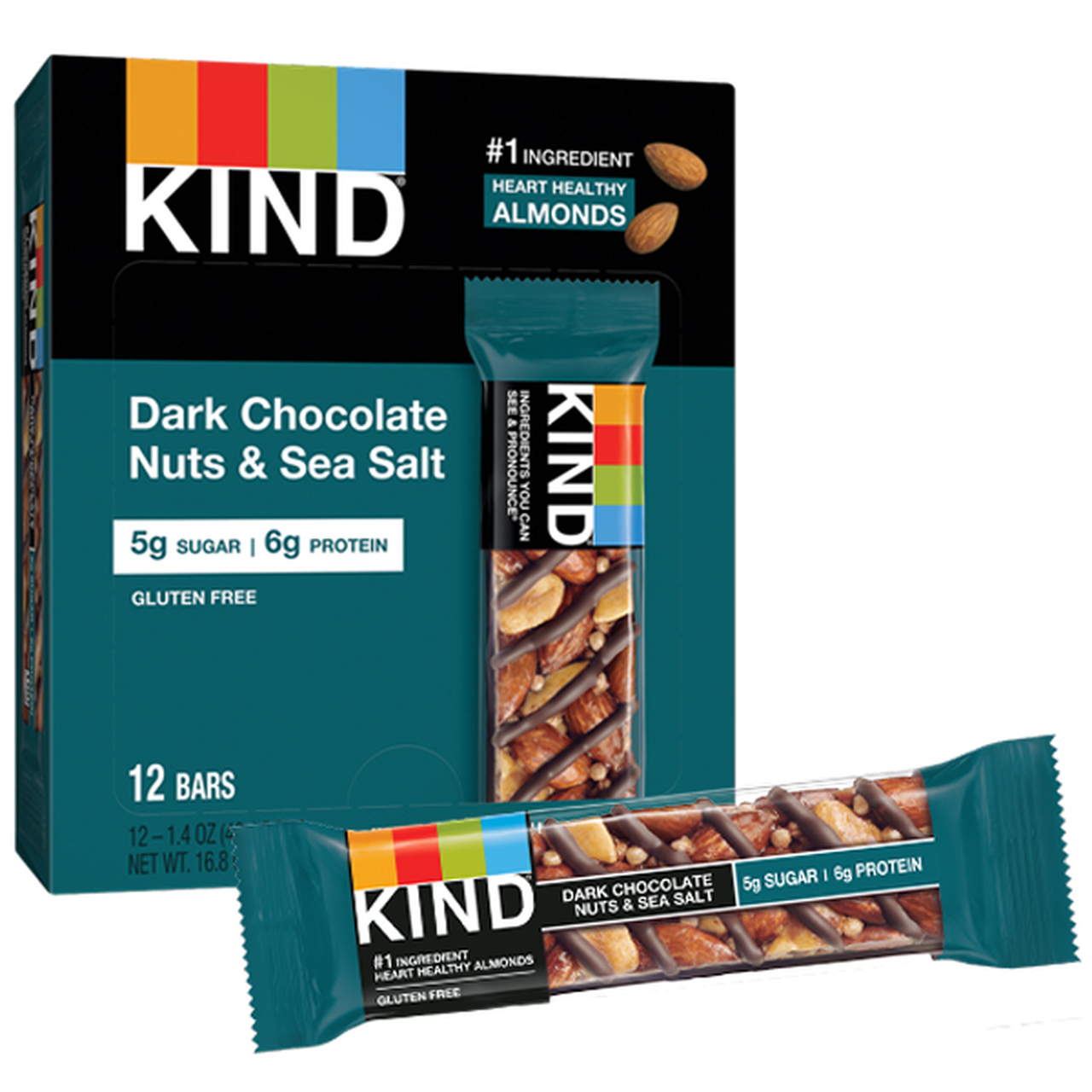 Kind Bar Dark Chocolate Nuts & Sea Salt