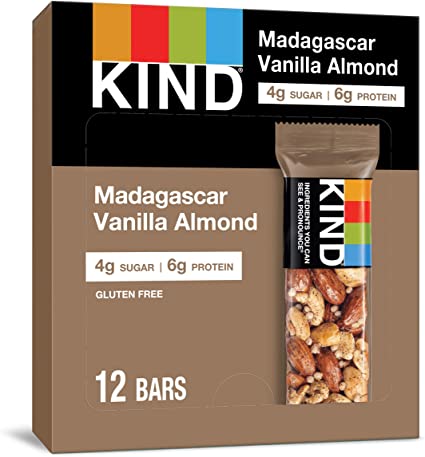 Kind Bar Madagascar Vanilla Almond
