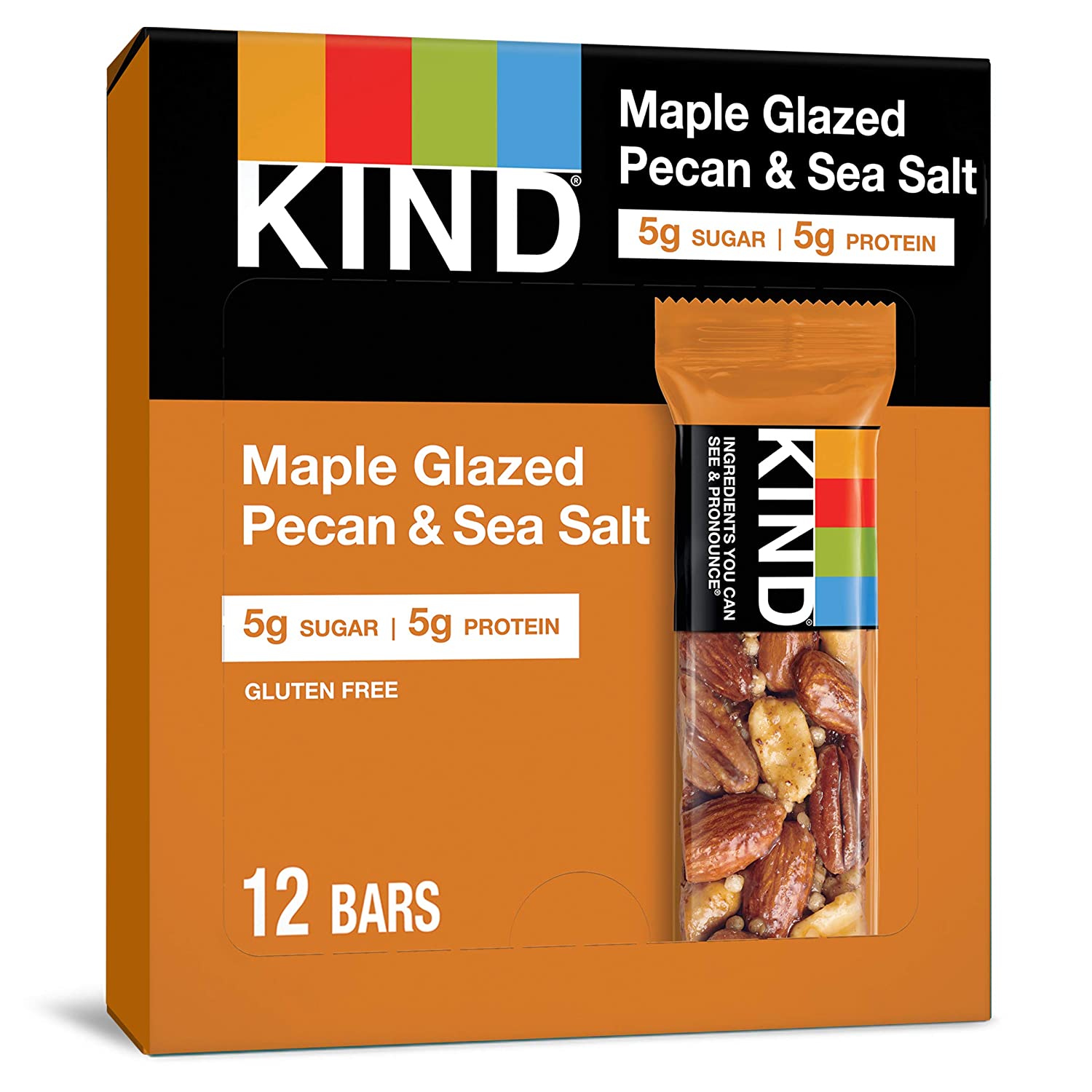 Kind Bar Maple Glazed Pecan & Sea Salt