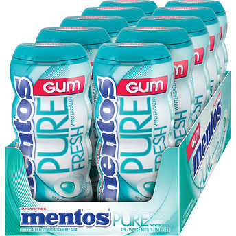 Mentos Gum Wintergreen