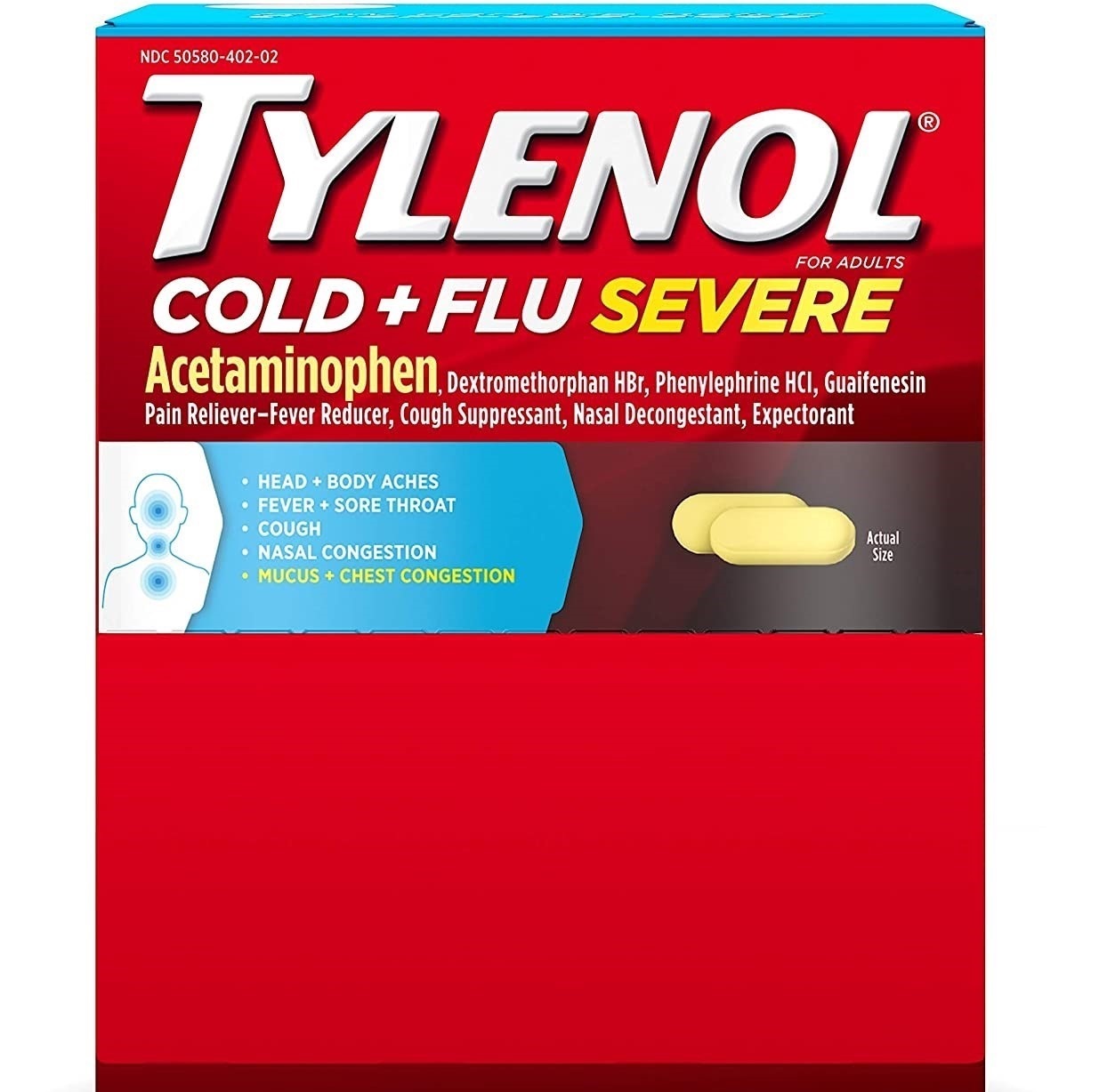 Tylenol Cold+Flu Severe 20/2